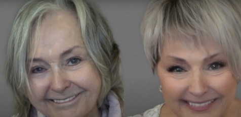 Sie ist 80 Jahre alt und ihr ungepflegtes Aussehen leid: Ein Friseur verwandelt sie in eine echte Prinzessin